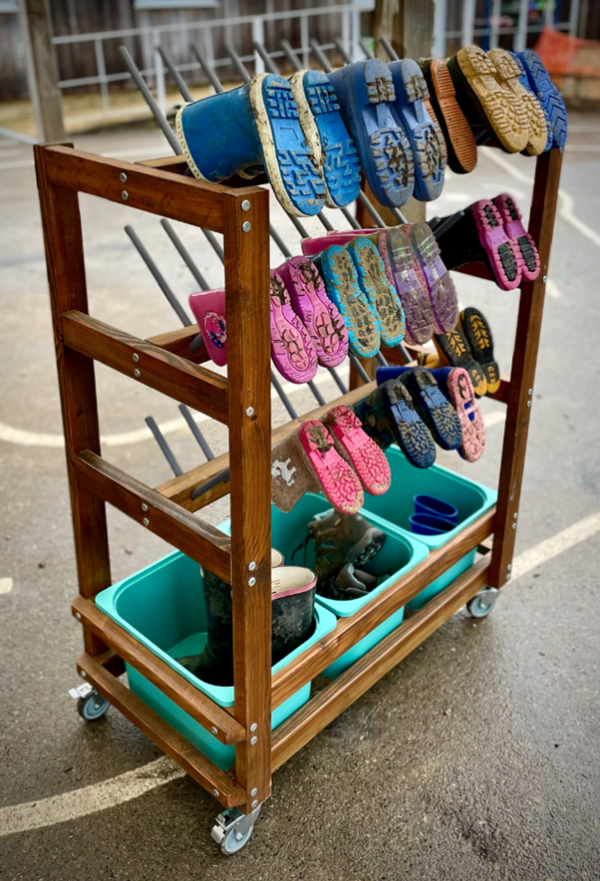 Mobile Welly Rack